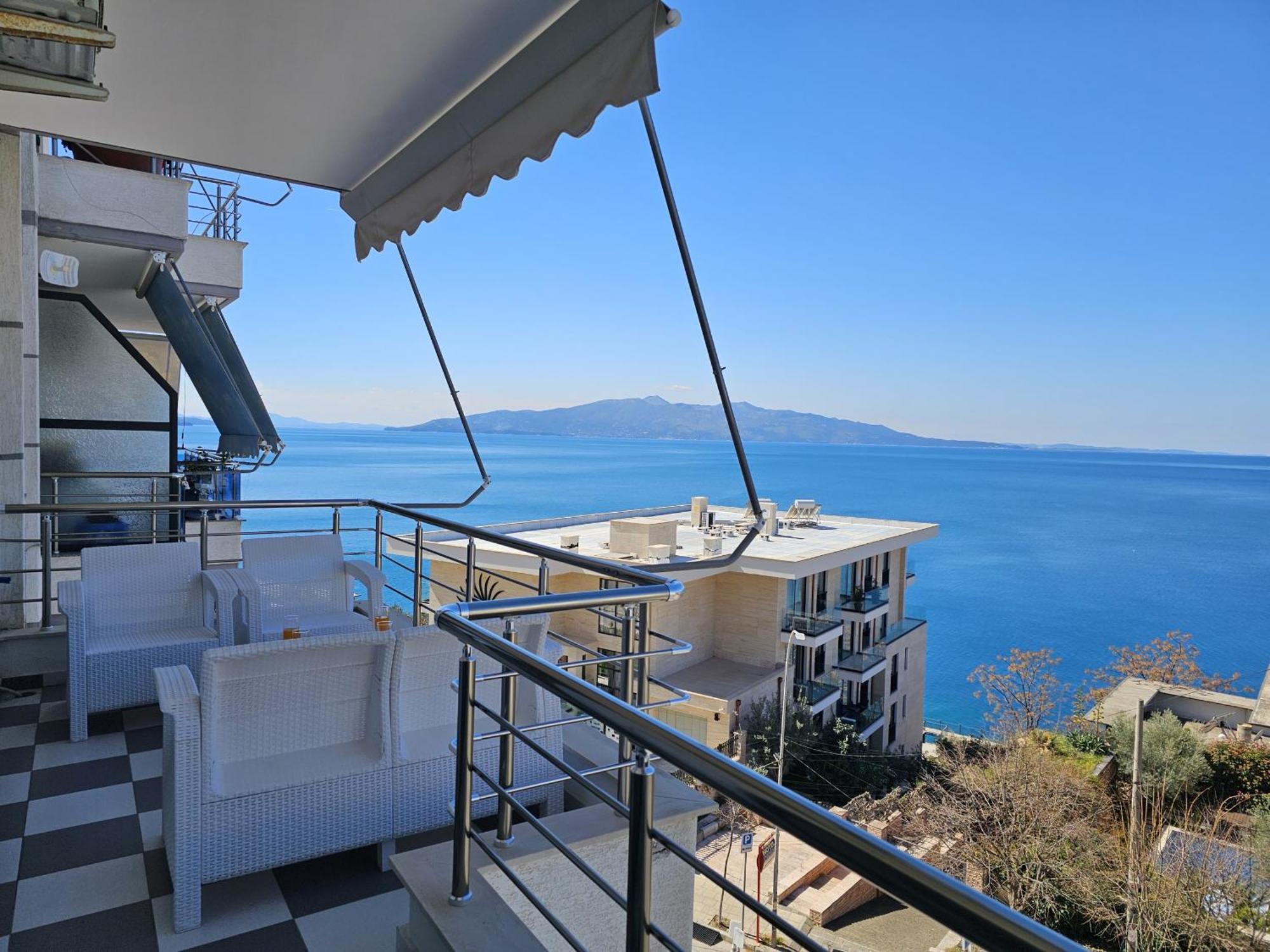 Apartamento Sunset Tarraces Sarandë Exterior foto