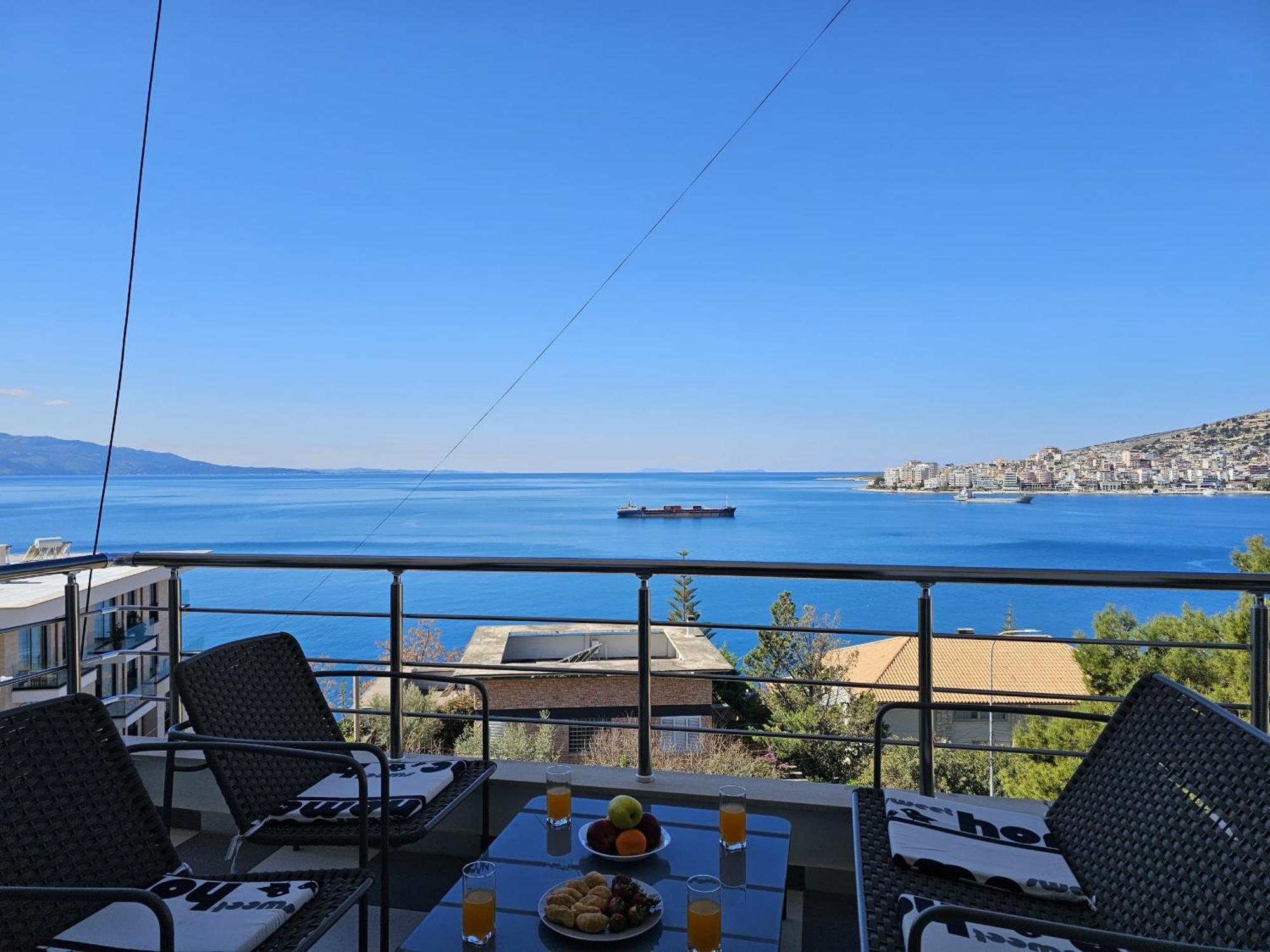 Apartamento Sunset Tarraces Sarandë Exterior foto