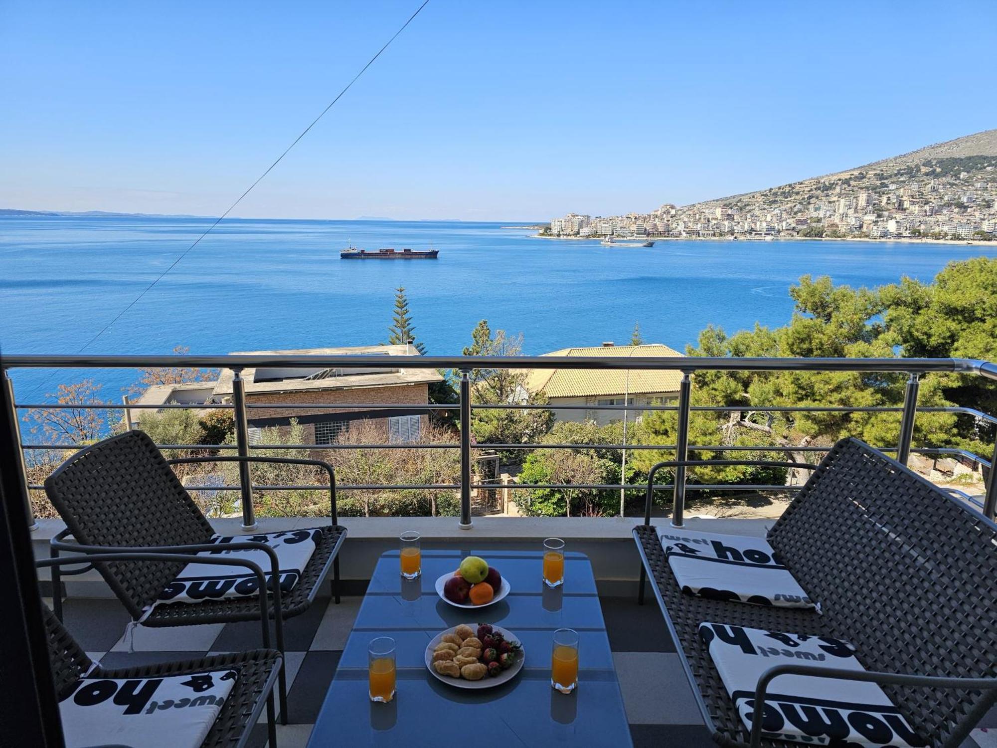 Apartamento Sunset Tarraces Sarandë Exterior foto