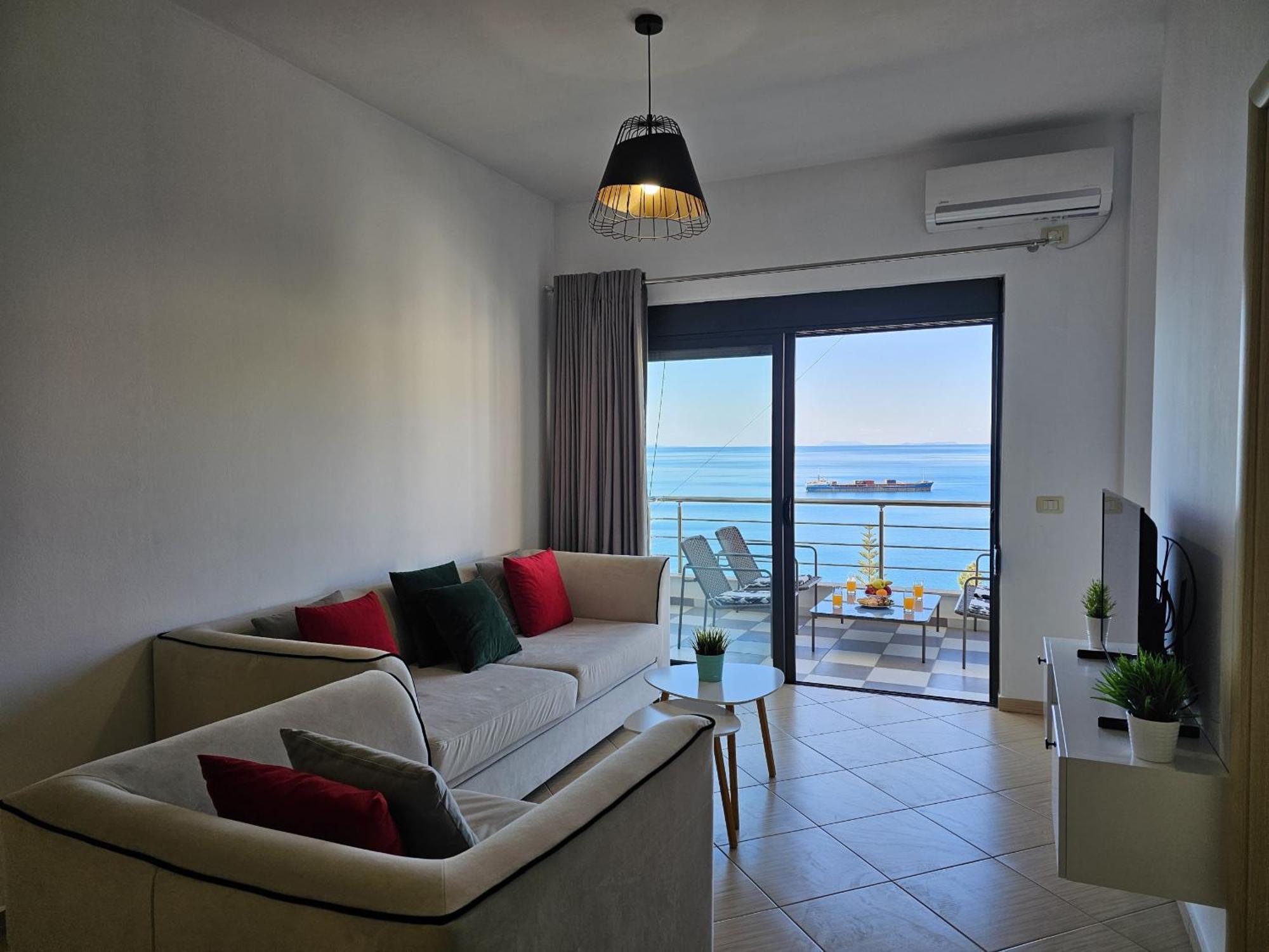 Apartamento Sunset Tarraces Sarandë Exterior foto