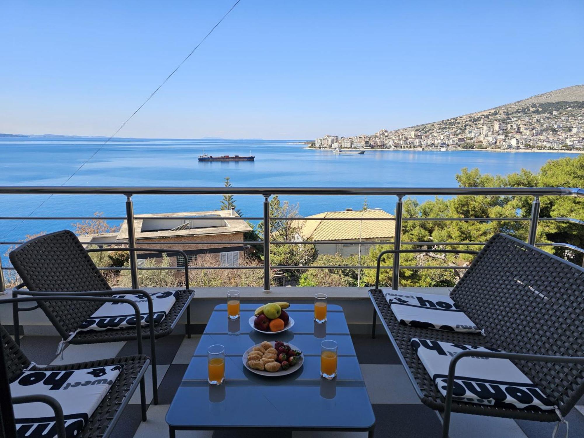 Apartamento Sunset Tarraces Sarandë Exterior foto