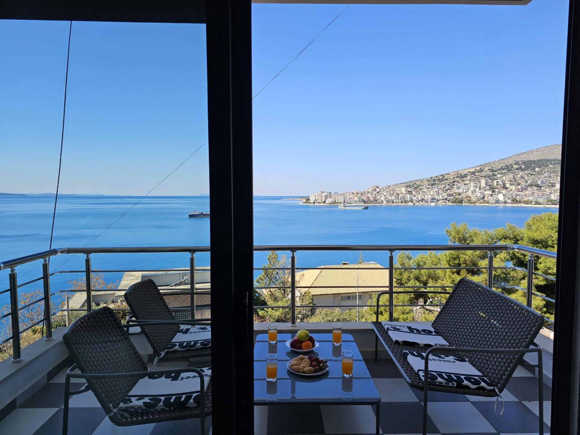 Apartamento Sunset Tarraces Sarandë Exterior foto