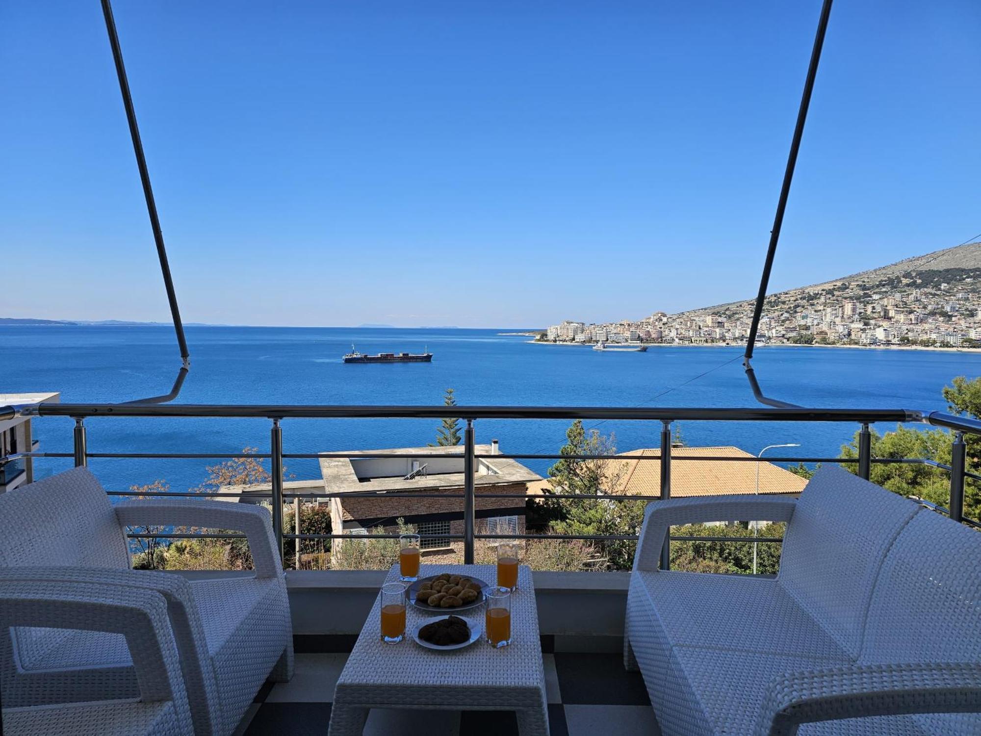Apartamento Sunset Tarraces Sarandë Exterior foto