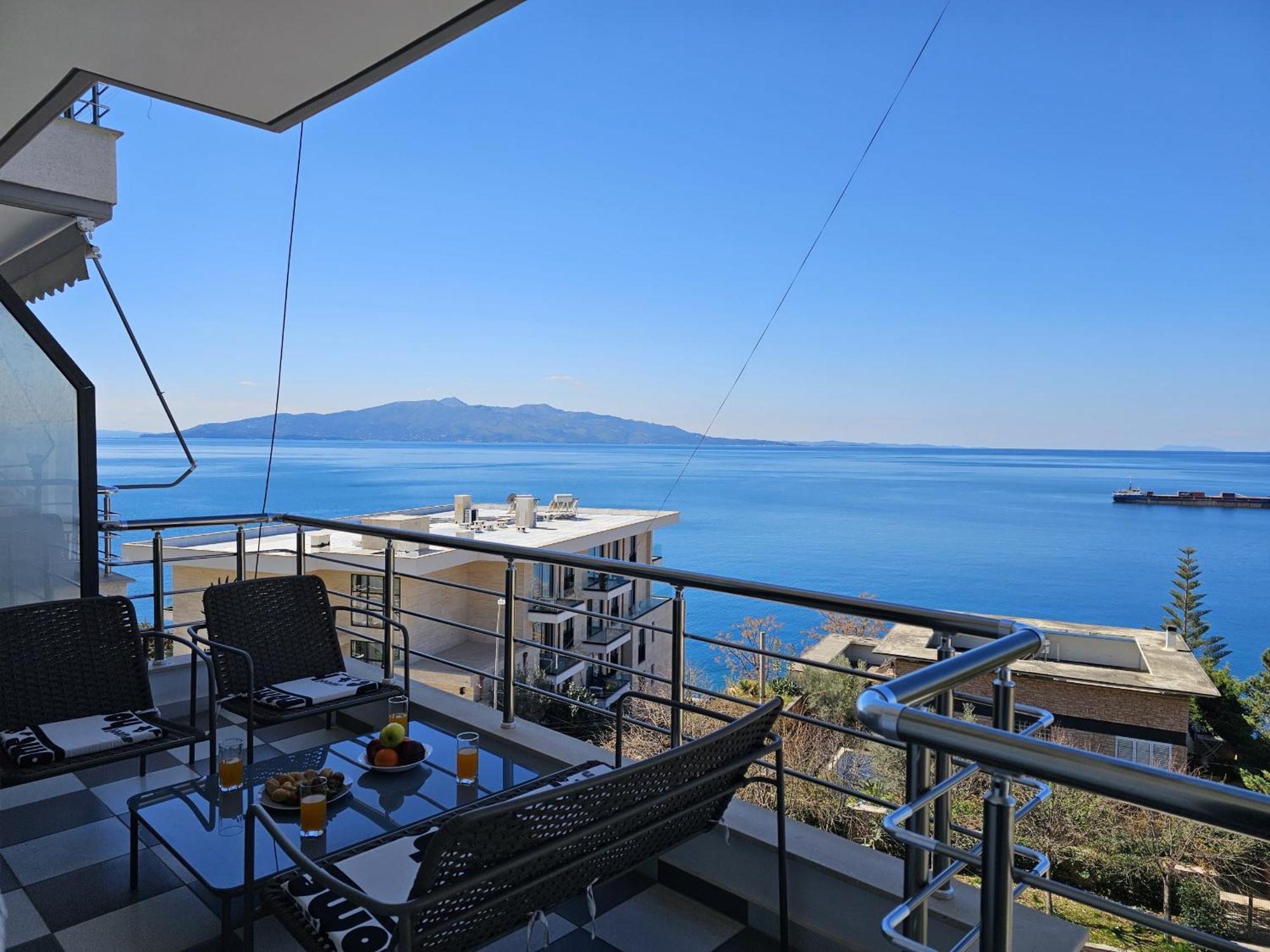 Apartamento Sunset Tarraces Sarandë Exterior foto