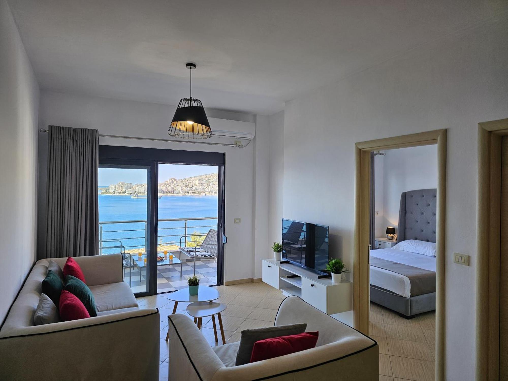 Apartamento Sunset Tarraces Sarandë Exterior foto