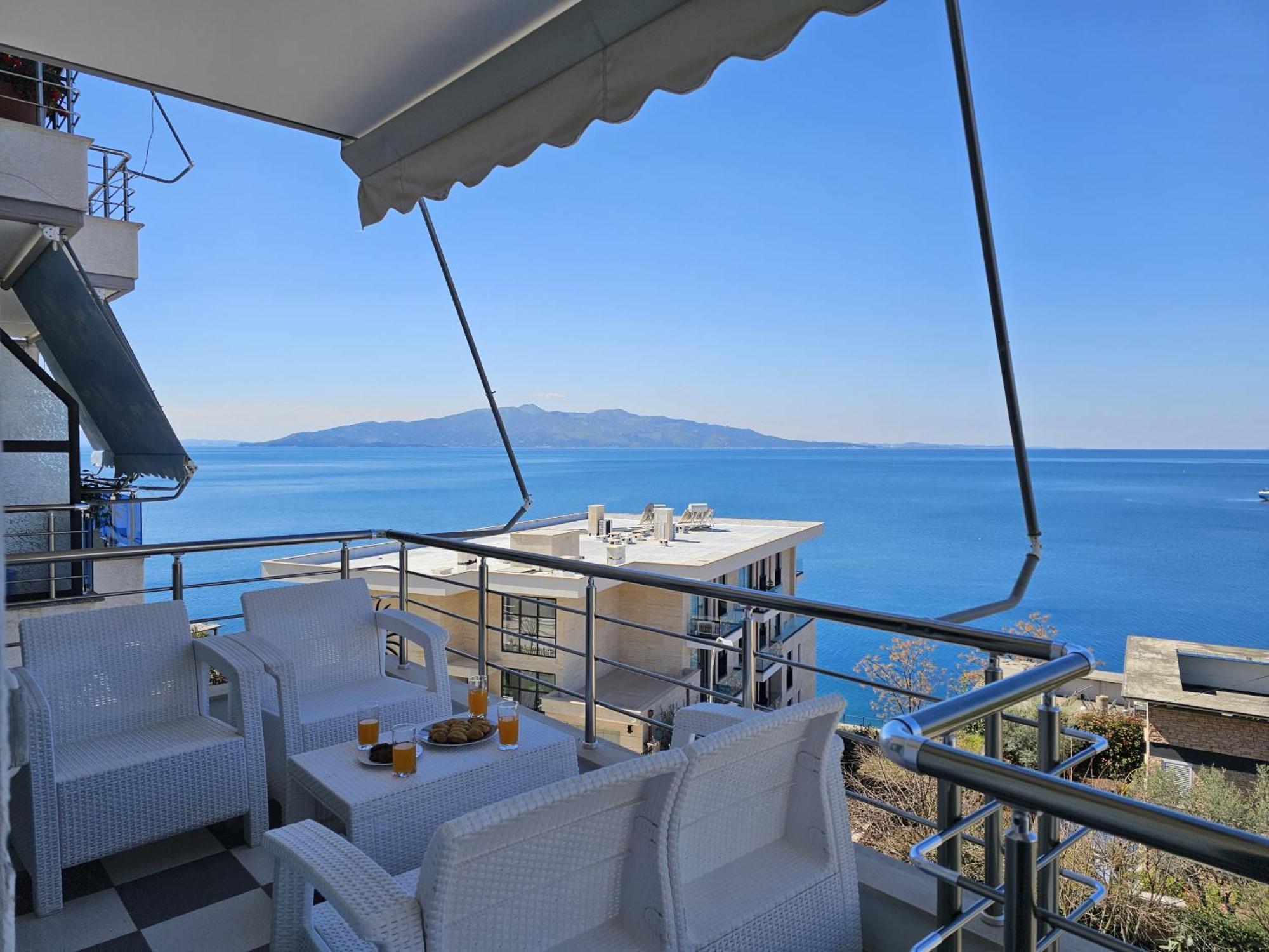 Apartamento Sunset Tarraces Sarandë Exterior foto