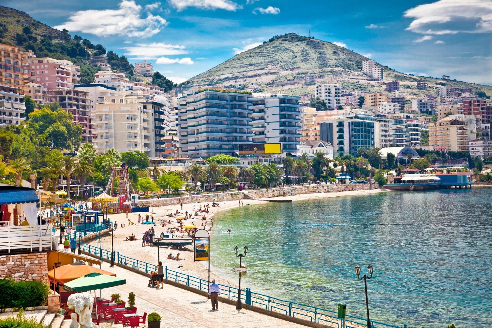 Apartamento Sunset Tarraces Sarandë Exterior foto