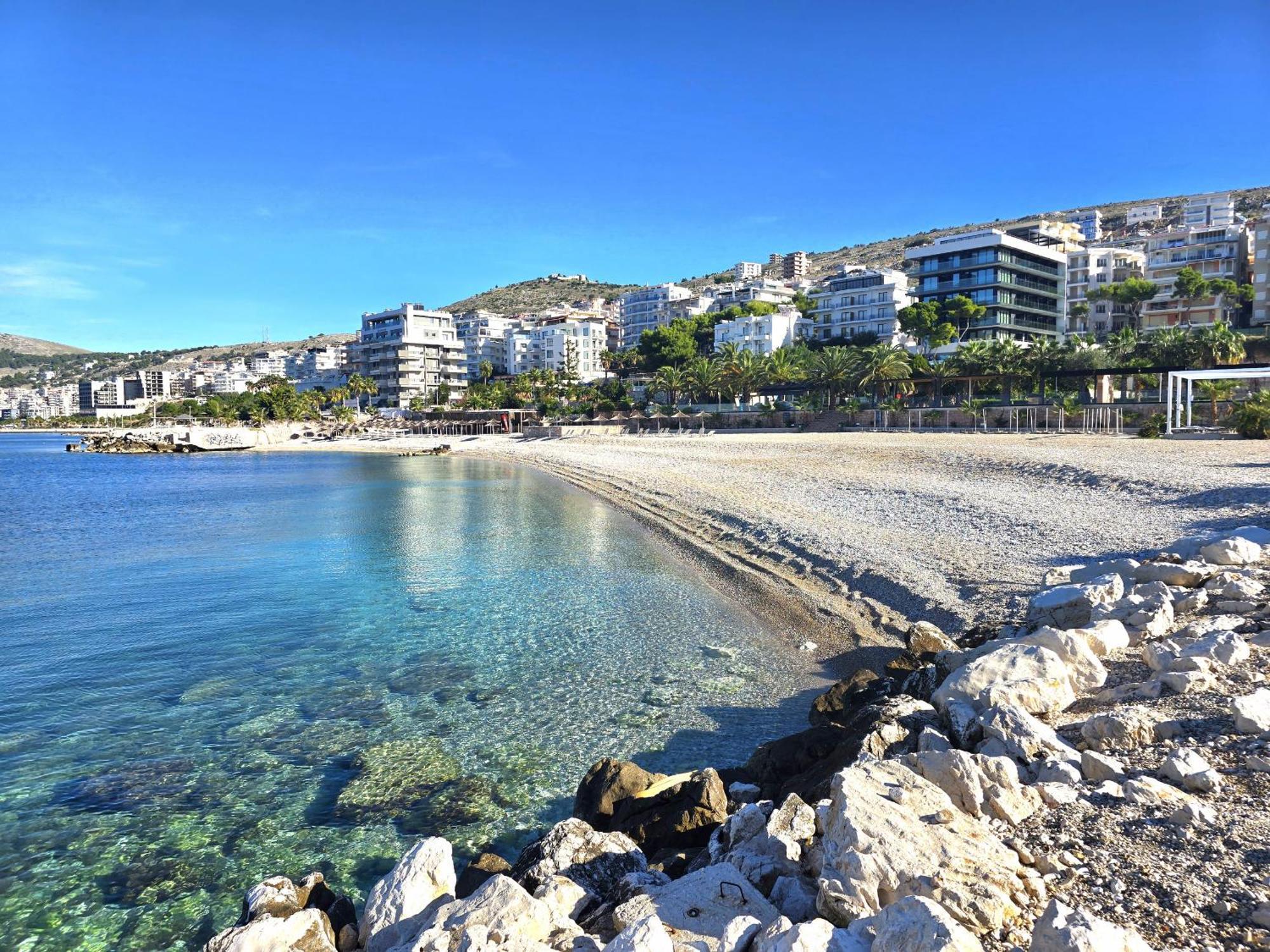 Apartamento Sunset Tarraces Sarandë Exterior foto